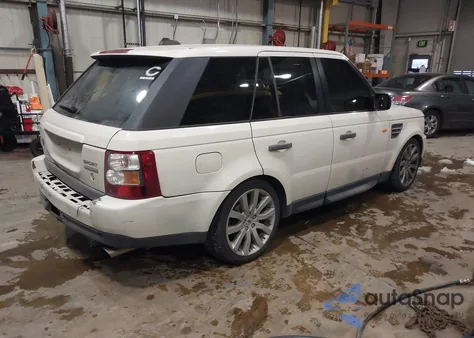 2007 Land Rover Range Rover Sport Supercharged из США, поврежденный, VIN SALSH23437A102496